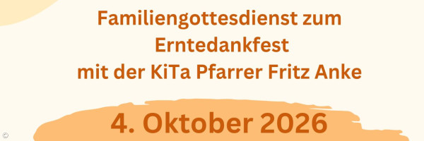 Plakat Erntedank 2026