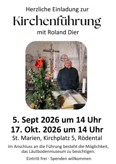 Kirchenführung 09/10-2026