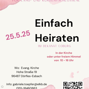 Einfach heiraten