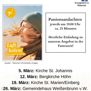Passionsandachten 2025